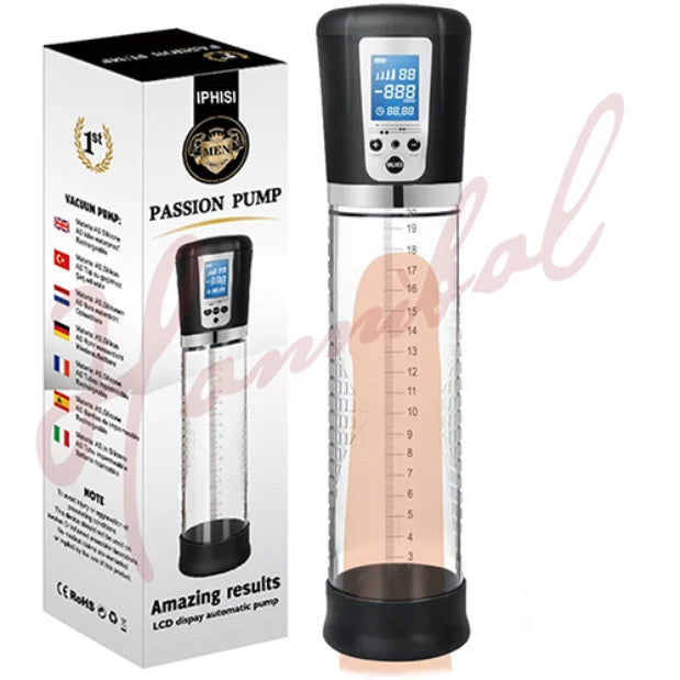 Hannibal Electric Penis Pump Sex Toys for Male Masturbator Penis Extender