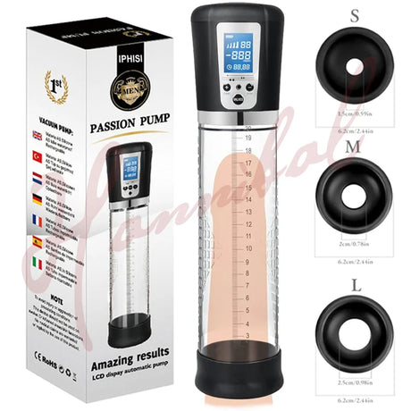 Hannibal Electric Penis Pump Sex Toys for Male Masturbator Penis Extender