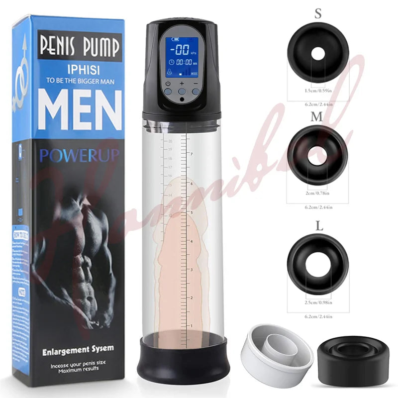 Hannibal New Vacuum Pump Penis Enlargement Enhancer