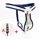 Black Emperor Heart-shaped Adjustable 2.0 Generation Male Chastity Belt