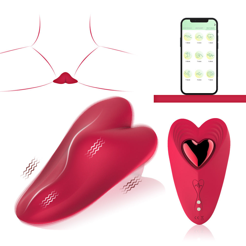 Heart Shaped App Remote Control Panty Vibrator