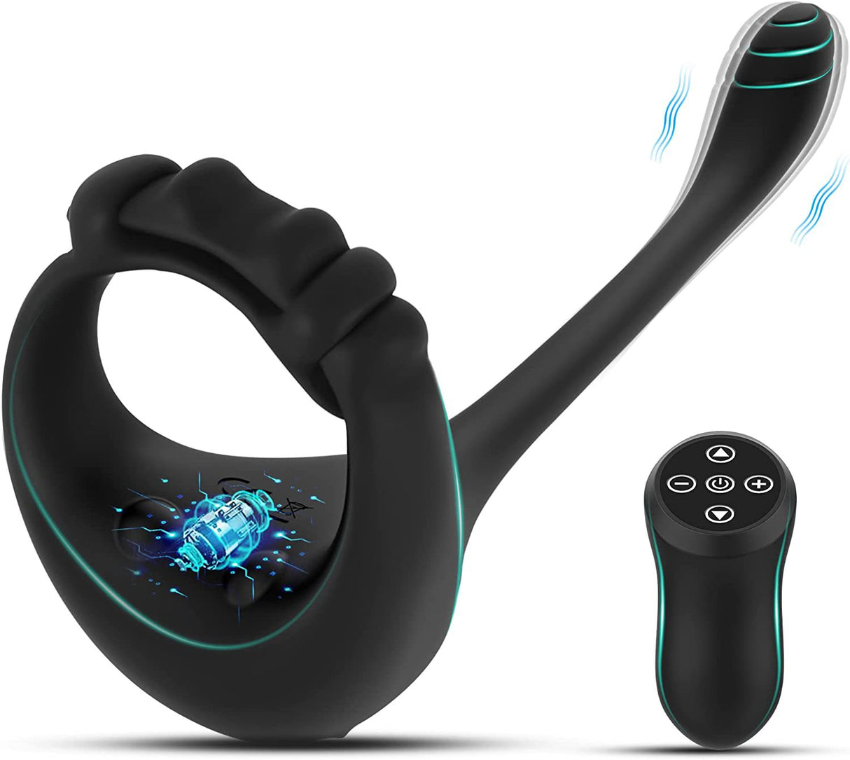 Honeysx magic finger remote control vibration prostate massager