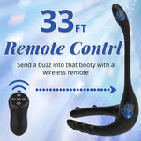 Honeysx magic finger remote control vibration prostate massager