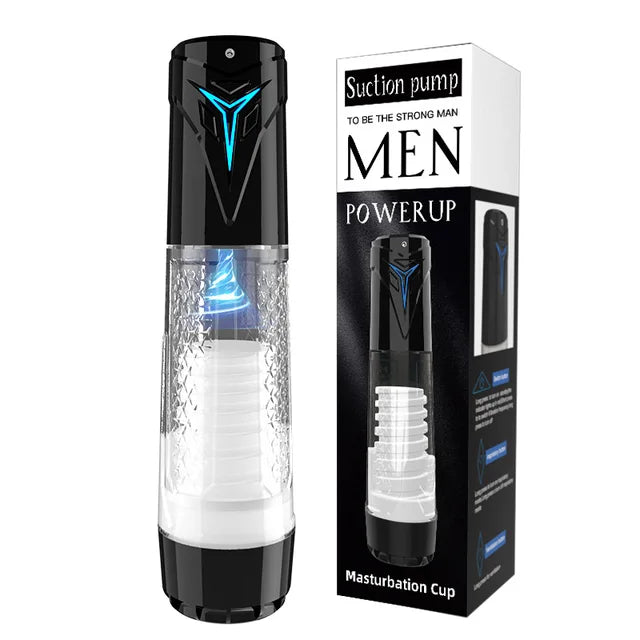 JIUAI Automatic Penis Pump Enlarger Masturbation Cup