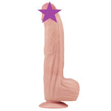 12'' King Sized Sliding Skin Dual Density Dildo