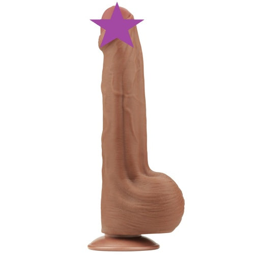 11.5'' King Sized Sliding Skin Dual Density Dildo