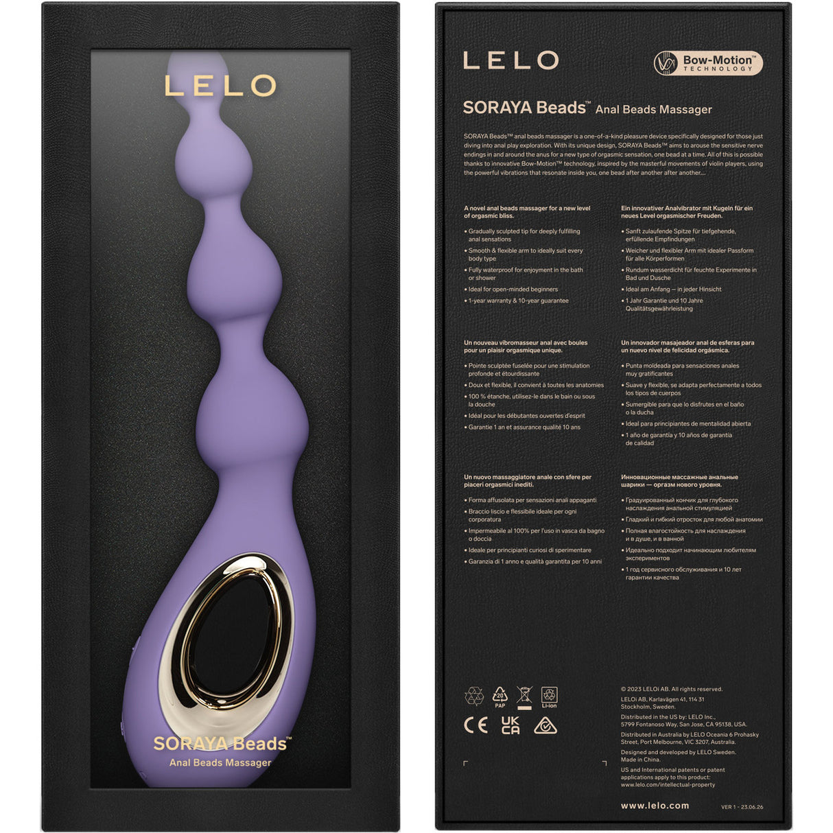 LELO SORAYA Beads™ Anal Beads Massager