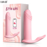 LILO®Little Girl AI vibrator APP Vibrating Wiggling Wearable Clitoral G Spot Vibrator for Women