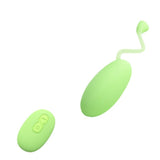 MESANEL Green Bean G-Spot Remote Controlled Egg Vibrator