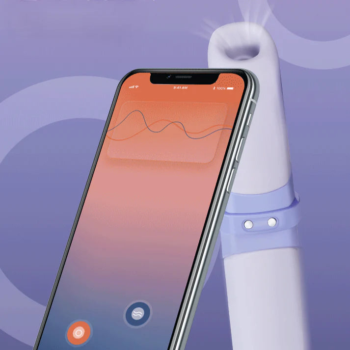 MESANEL Saltiness Lipstick Clit Sucking Vibrator App-Controlled