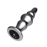 Metal Beaded Anal Plug Vibrator