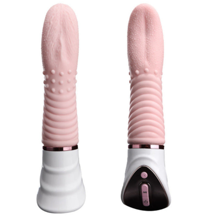 Tongue Demon Heating Multi-function Tongue Vibrator