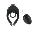 NV Toys Tide Remote Control Electric Shock Vibrating Penis Ring / Couples Vibrator