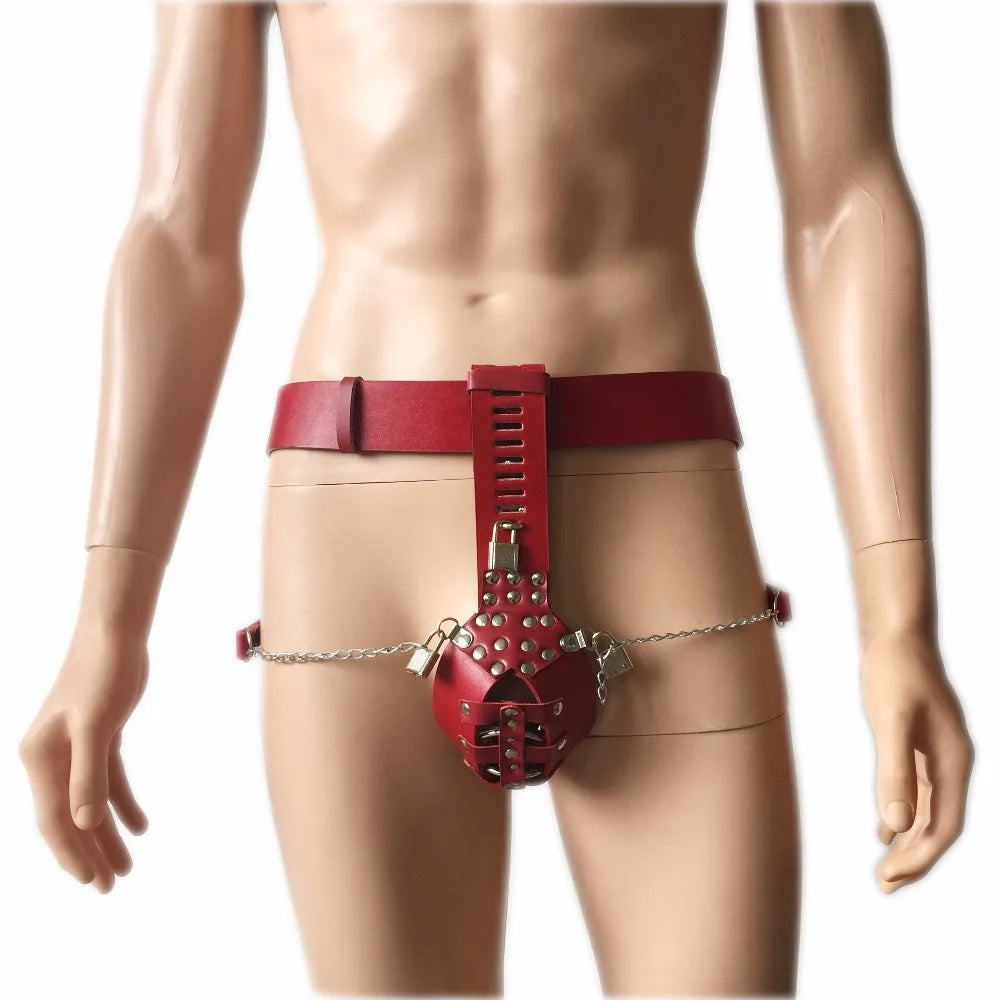 Black Emperor New male penis bondage restraints male chastity belt