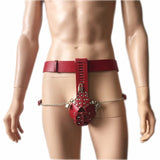 Black Emperor New male penis bondage restraints male chastity belt