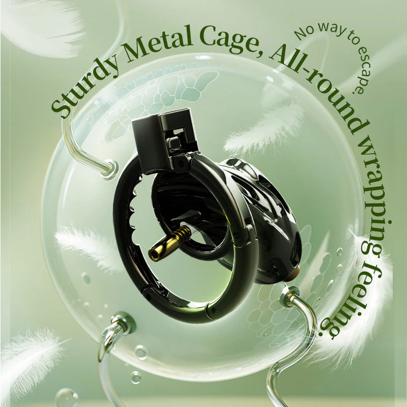 New Sevanda Outlaw Urethral Sounding Chastity Cage