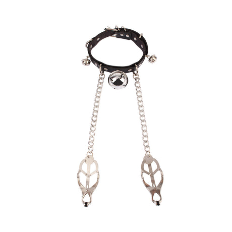 SINS Master Control Collar with Nipple Clamps