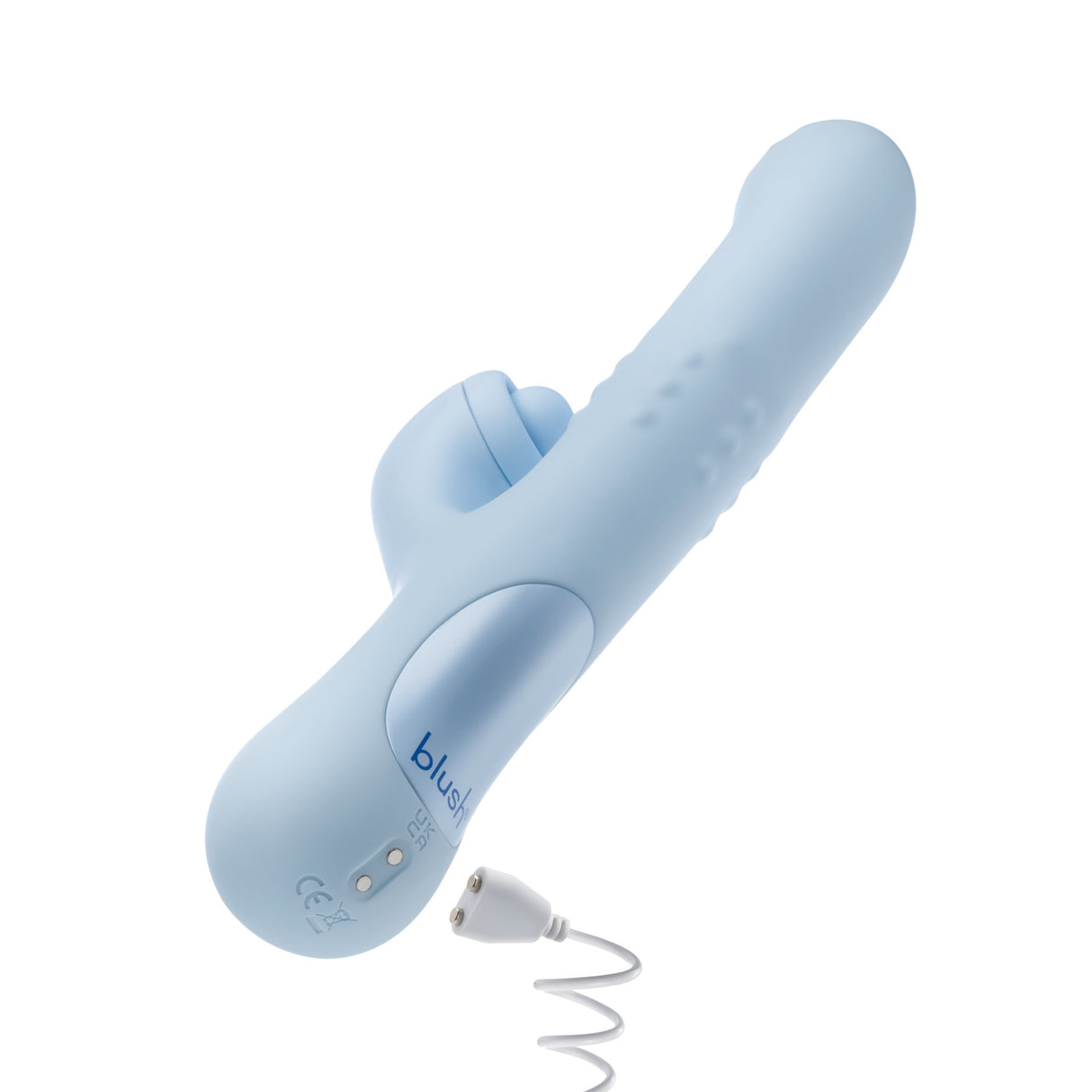 Blush Devin Rabbit silicone  G-spot & clitoral Vibrator with 4 Unique Sensations