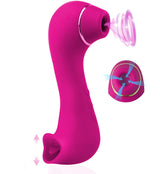 2024 hot sale 2 IN in Clitoral Sucking and licking Vibrator G spot stimulator vaginal Nipple Massager for women