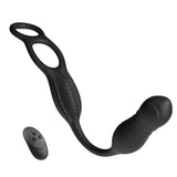 2024 new Prostate Massager Vibrating Anal plug double rings with remote control