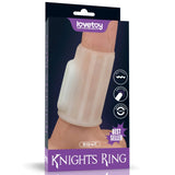 Knights Ring Penis Sleeve Vibrating Cock Ring +45% Girth