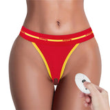 Red Fuck Vibrating Sexy Panties Paired With Remote Control Bullet