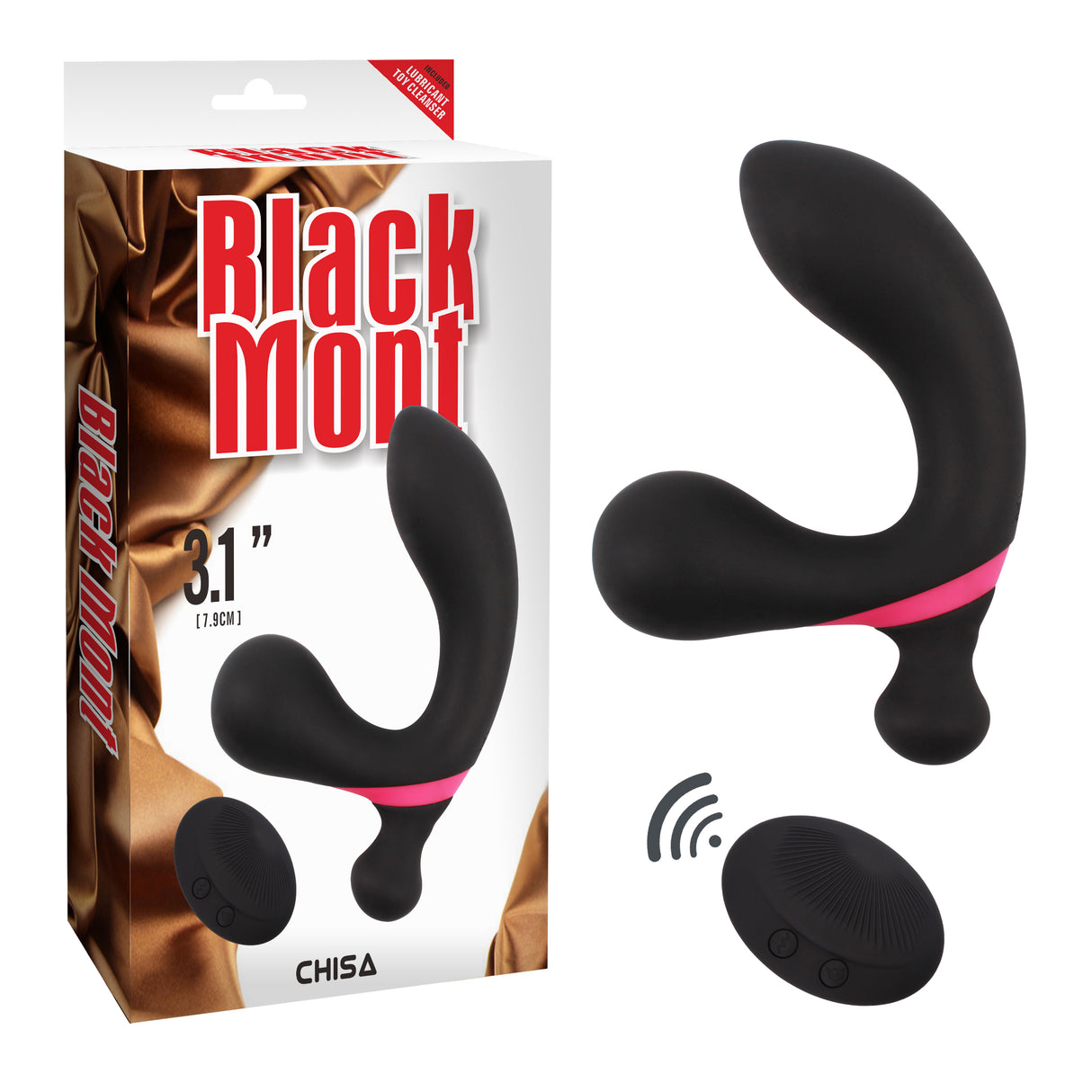 Black Mont P-spot Probe Prostate Massager