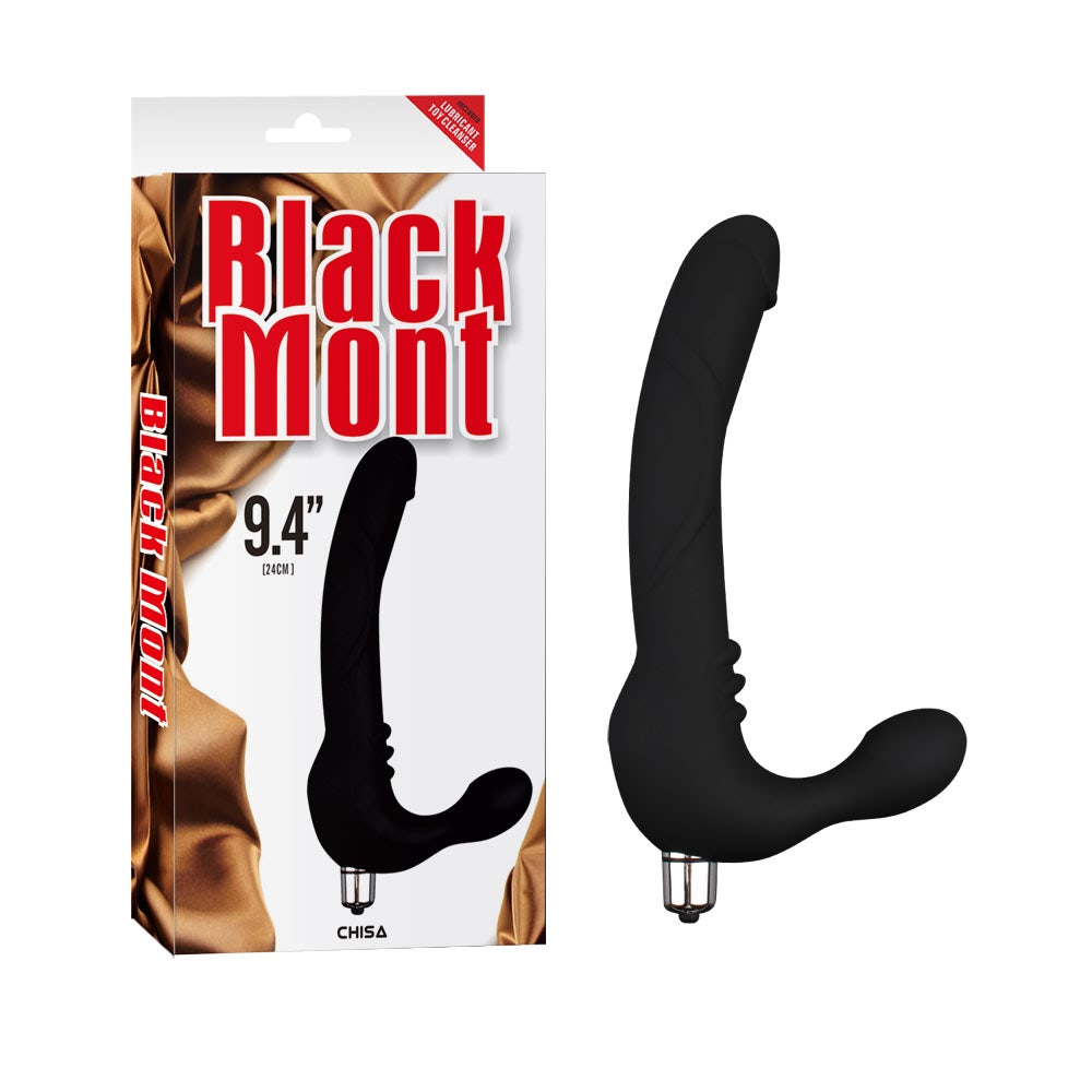 Black Mont Strap On Cavalier Prostate Massager