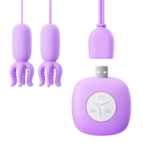 ROSELEX Octopus Nipple Clip Vibrator