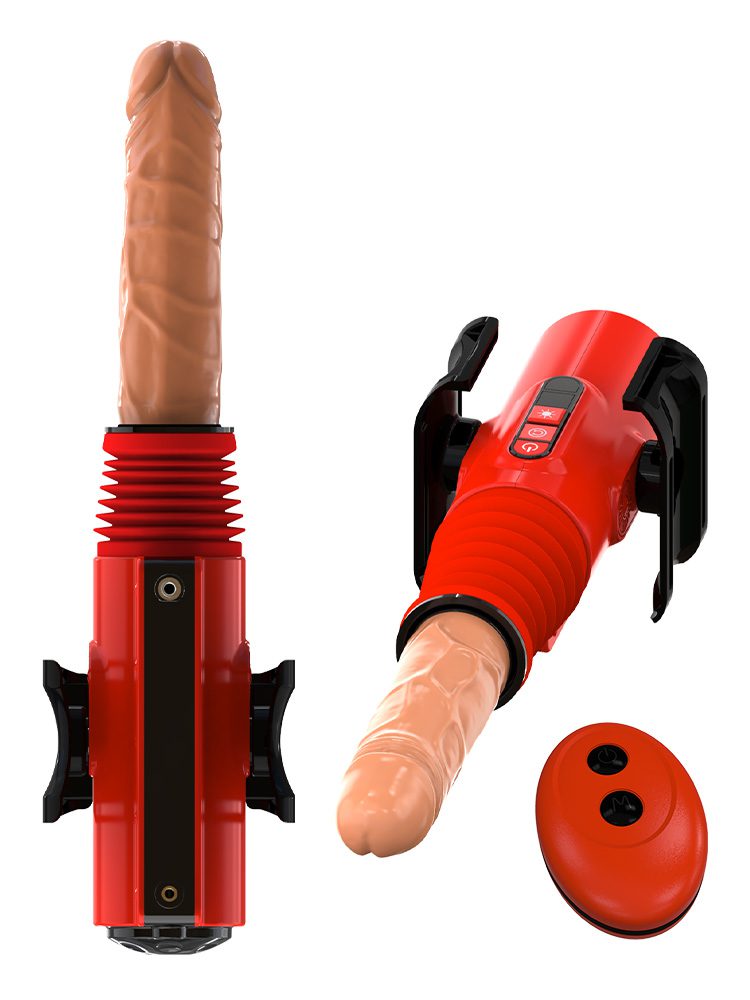 Rechargeable Strap-On Sex Machine