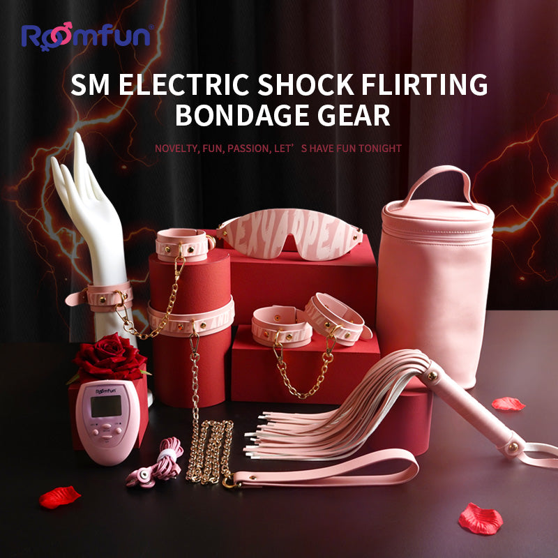 Roomfun SM Electric shock flirting bondage gear