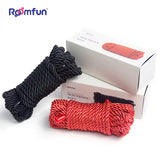 Roomfun®BDSM Binding and bondage mercerizing rope 8M soft rope for sex Game