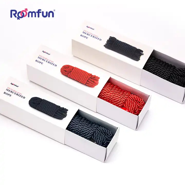 Roomfun®BDSM Binding and bondage mercerizing rope 8M soft rope for sex Game