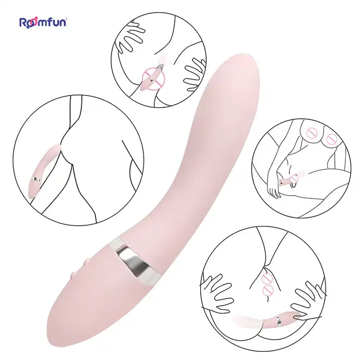 Roomfun® G Spot Vibrator female vagina double headed stimulator