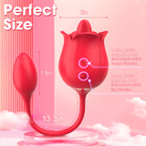 F5 Rose Tongue Licking Stimulator with Vibrating Egg