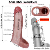 S8129 Leobotas Realistic Penis Sleeve