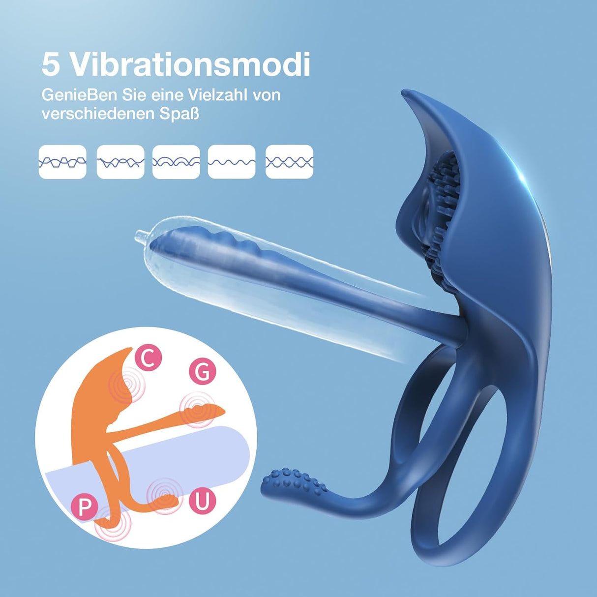 SVAKOM BARZILLAI 3-Spot stimulation cock ring with APP