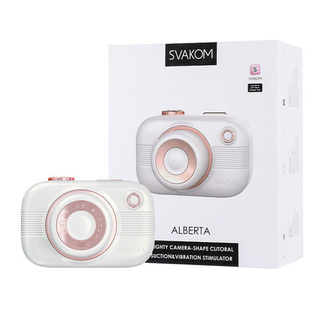 SVAKOM Camera Sucking female Vibrator Breast Clamp APP