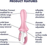 Satisfyer Air Pump Booty 5 Plus Connect App Anal Vibrator Butt Stimulator