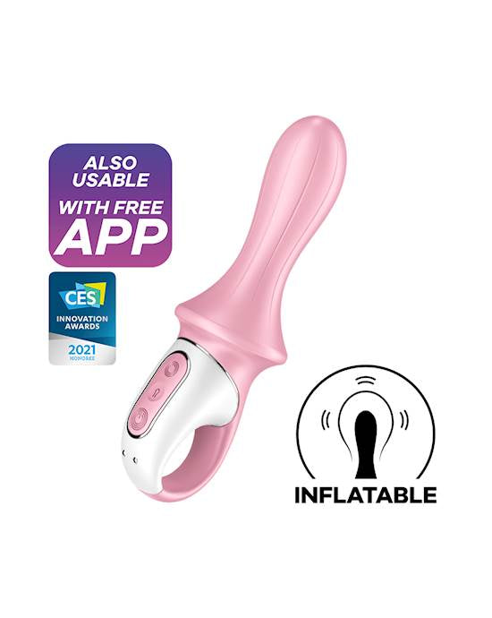 Satisfyer Air Pump Booty 5 Plus Connect App Anal Vibrator Butt Stimulator