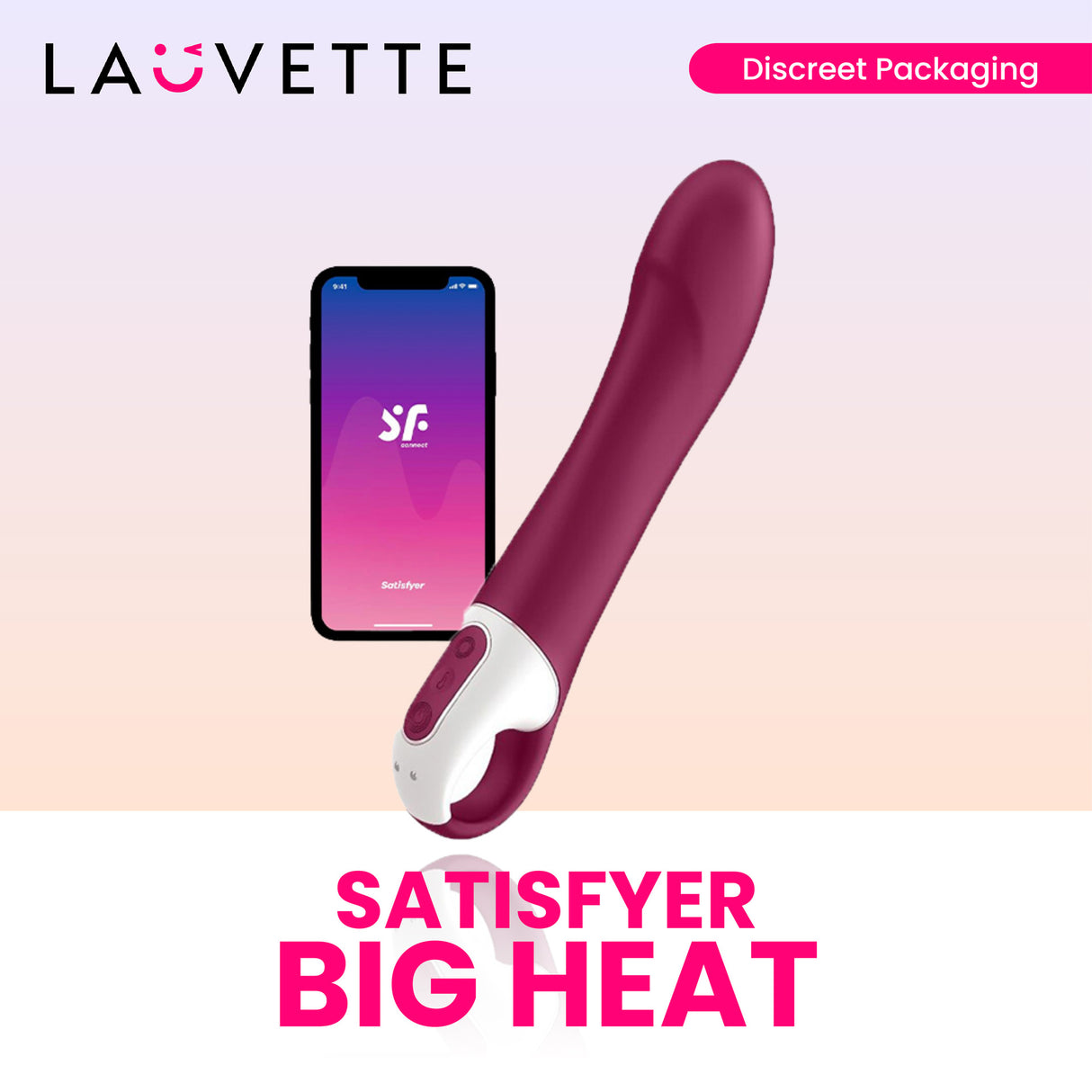 Satisfyer Big Heat  Connect App G-Spot Vibrator