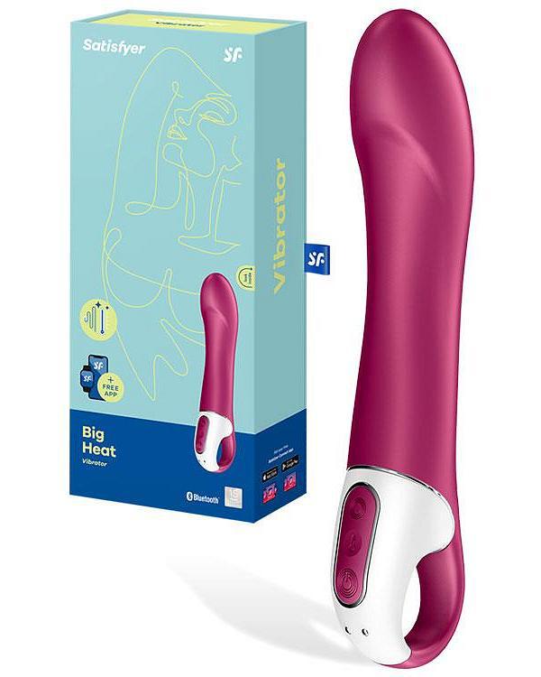 Satisfyer Big Heat  Connect App G-Spot Vibrator