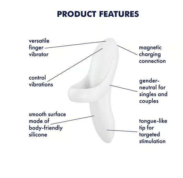 Satisfyer Bold Lover Finger Clitoris Vibrator