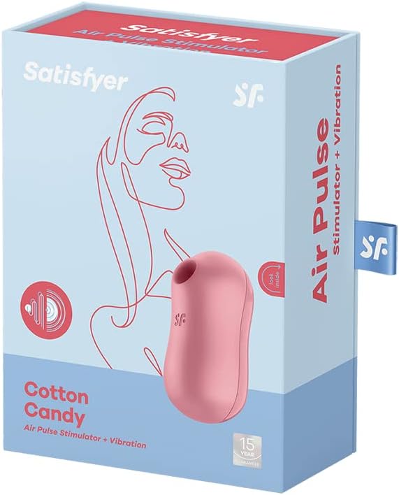 Satisfyer Cotton Candy Air Pulse Stimulator Vibration Clitoris Stimulator female sex toys