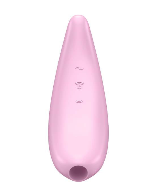 Satisfyer Curvy 3+ Clitoris Stimulating Vibrator Clitoral Sucking Connect App