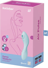 Satisfyer Curvy Trinity 5 Air Pulse Vibrator 3 in 1 APP connect Stimulator