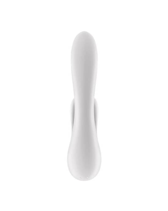 Satisfyer Double Flex Rabbit Vibrator with App control G spot Clitoris labia Stimulation