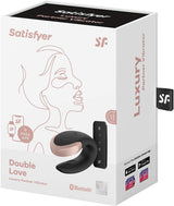 Satisfyer Double Love Luxury Couple vibrator with App Control and wireless remote G spot clitoral stimulation