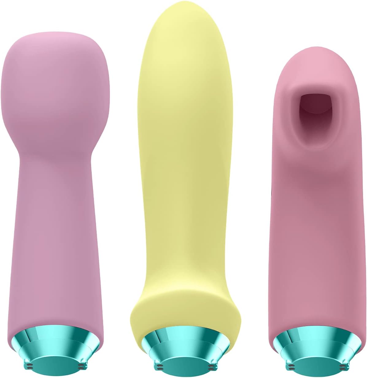 Satisfyer Fabulous Four Interchangeable Head Vibrator bestSeller sextoys