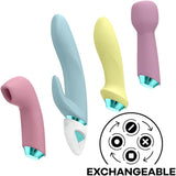 Satisfyer Fabulous Four Interchangeable Head Vibrator bestSeller sextoys